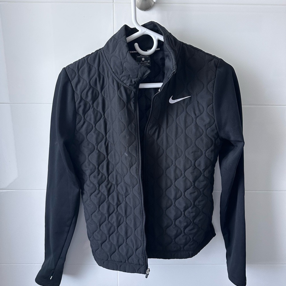 Nike Black Quilted Jacket